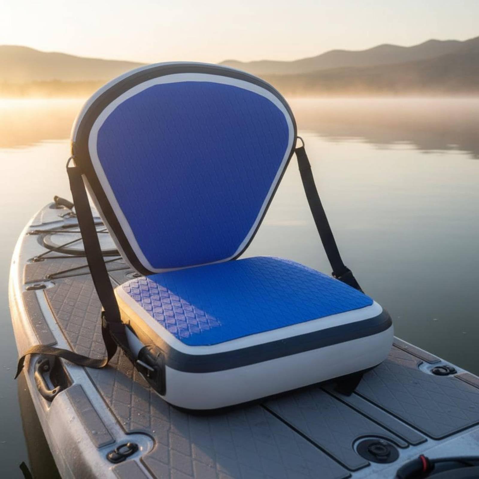 Kayak Respaldo smontable Paddle Board Inflable Universal Silla Canoa Acolchada para Pesca