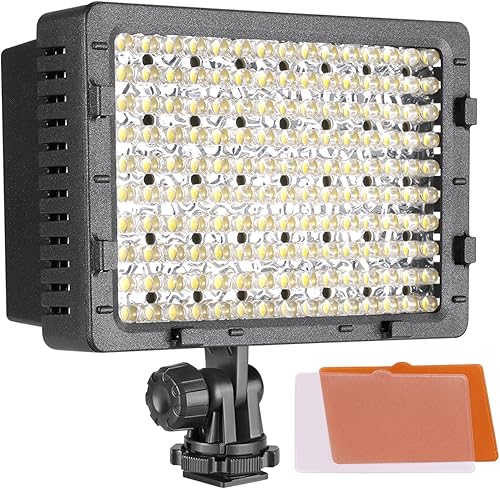 Miniatura 8 de Foco para cámaras, de la marca Neewer, de 160 LED, alta potencia y regulable