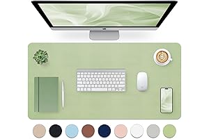Bloss Green Desk Mat: Timeless Elegance for Your Workspace