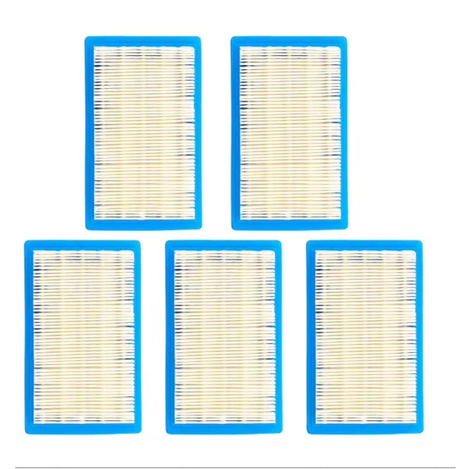 Filtre à air pour motoculture de plaisance pack de 5 rechanges pour moteur 17211-ZG9-M00