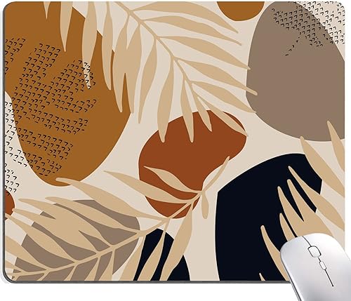 Miniatura 7 de Alfombrilla de ratón, alfombrilla de ratón abstracta moderna, alfombrilla de ratón impermeable cuadrada Boho, alfombrilla de ratón antideslizante