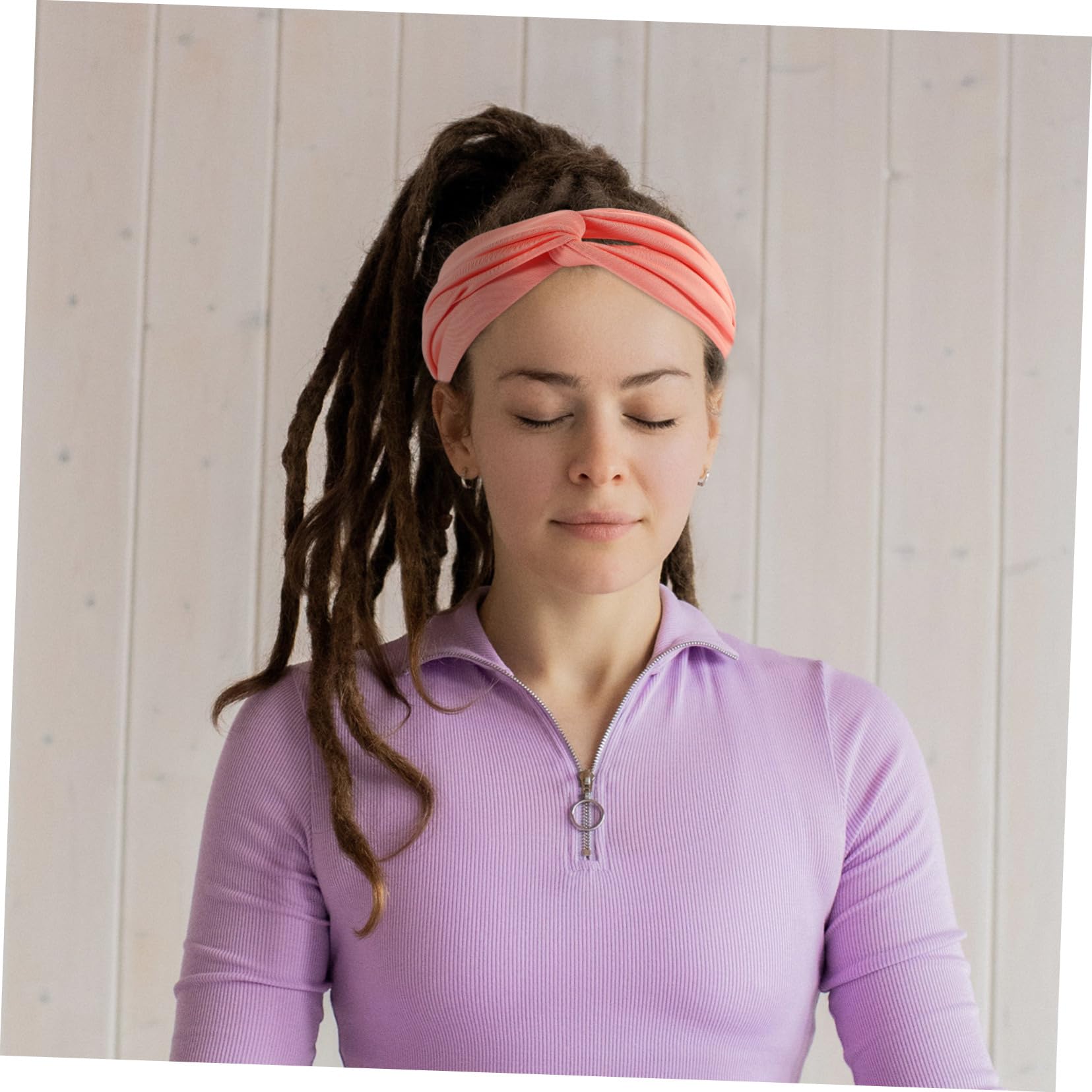 5 Uds Diadema Deportiva Cómoda Banda para El Sudor Suministros para Banda para El Cabello Bandana Accesorios De Yoga Pompones para El Cabello Accesorios De Baloncesto Banda para