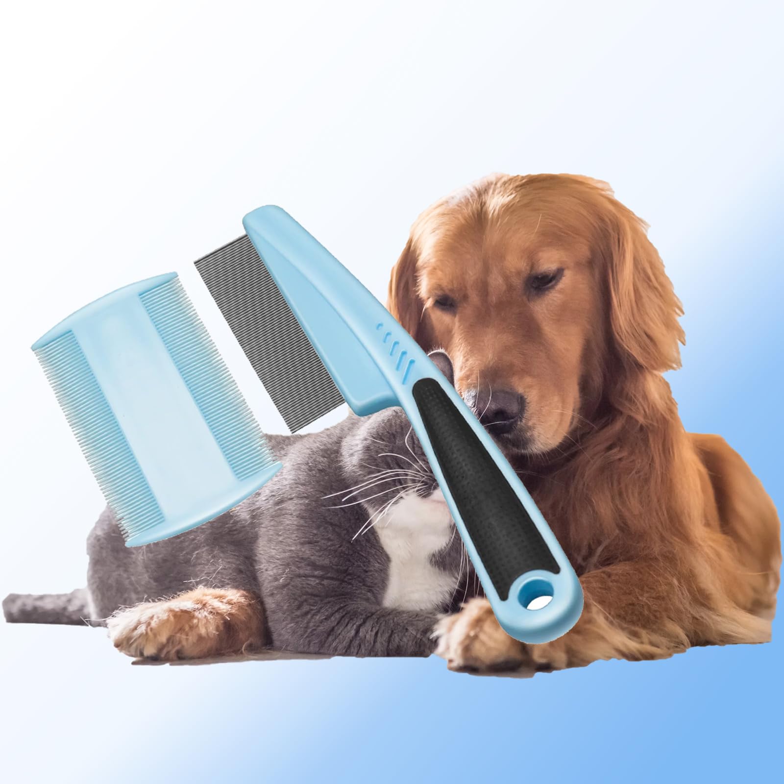 Photo inspiration: Gallery Detail: Flea Comb Fine Tooth Metal Combs For Lice Cat Flea