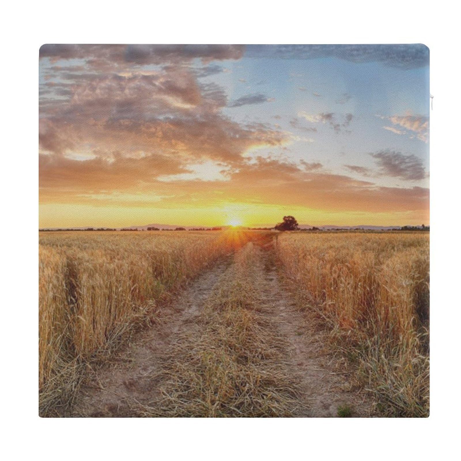 Cojín de comedor viscoelástico y lavable para sobremesas acogedoras con diseño campestre