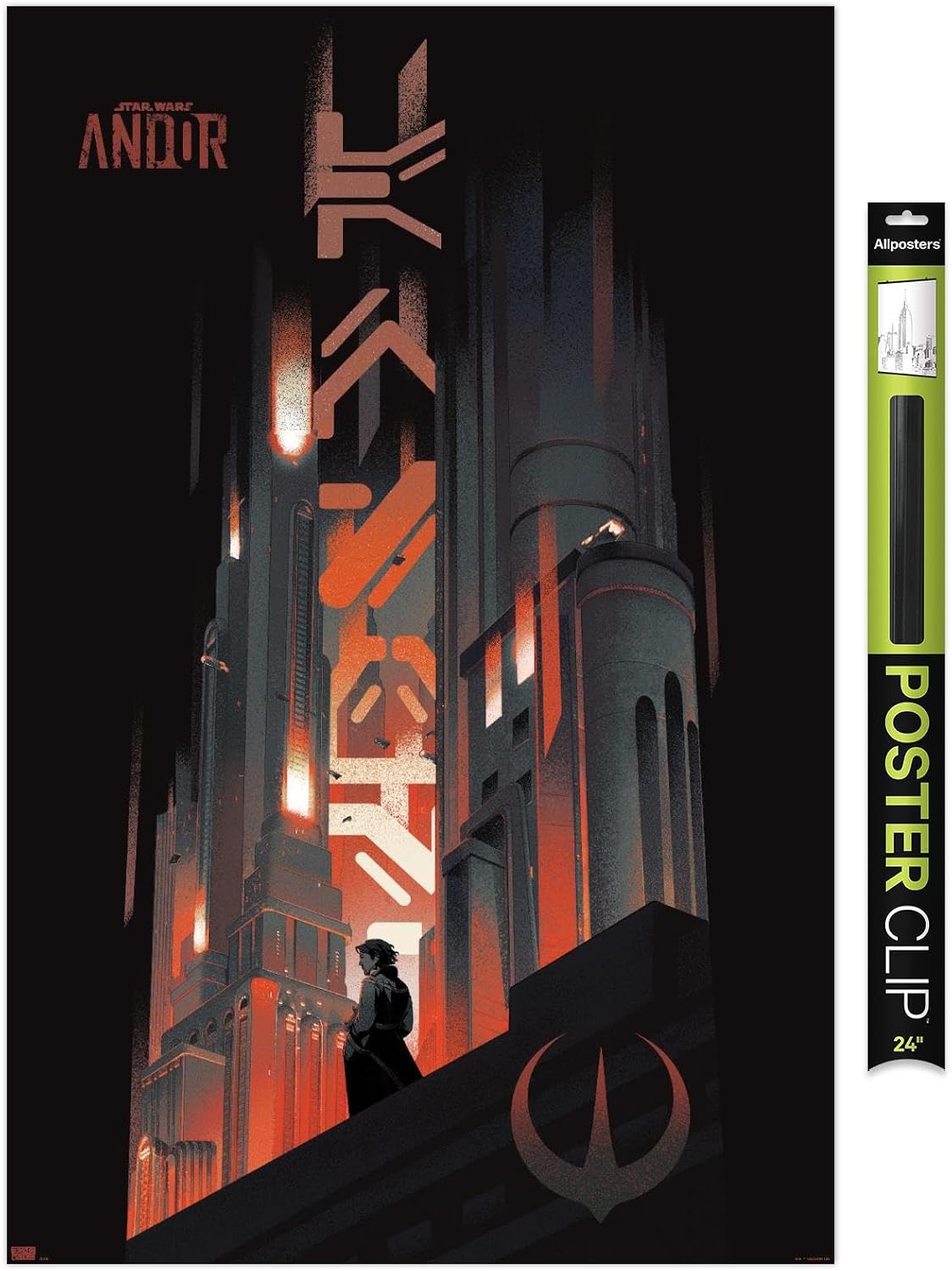 Star Wars Andor: Season 2 - Skyline Wall Poster, 34L" x 22.4W", Premium Unframed Version