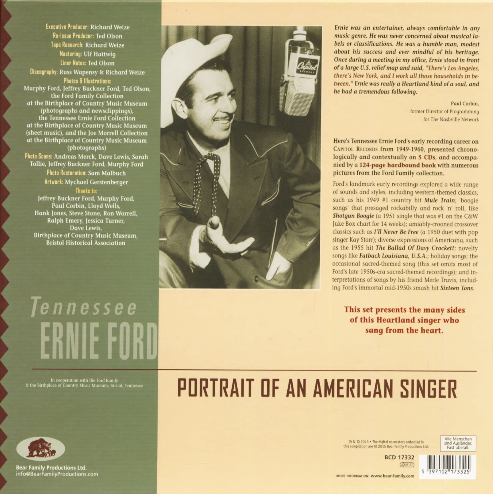 Portrait of An American Singer (1949-1960)