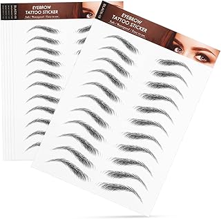 Baluue 6sheets Pegatinas de cejas preformadas...