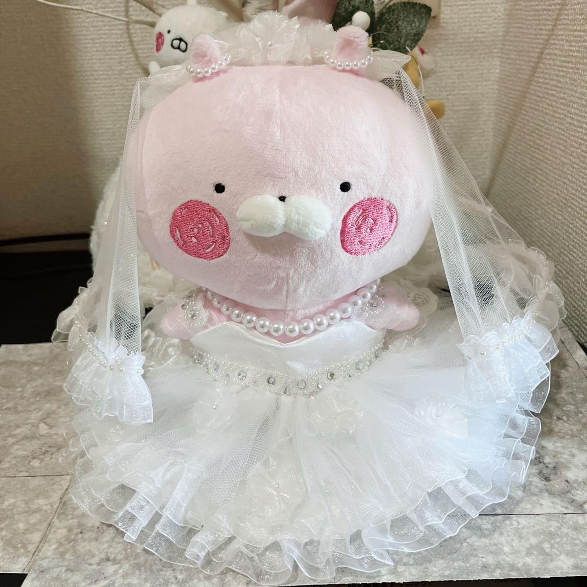 Amazon.co.jp: うさまる うさこ ウェディング 結婚式 ぬいぐるみ