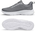 BNV Chaussures de Running pour Femmes Légère Glisse sur la marche Chaussures de Tennis d'entraînement