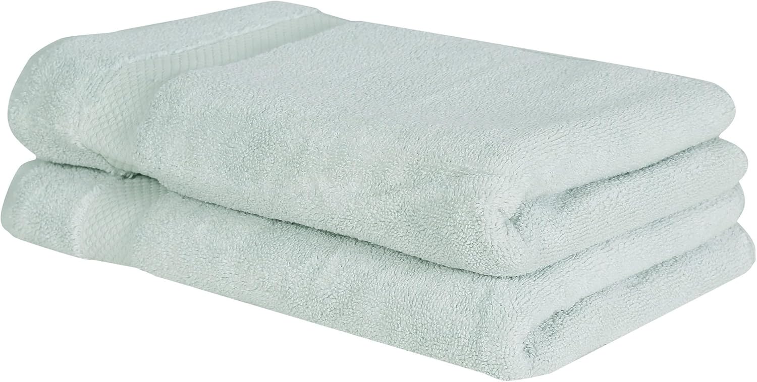 Better Trends 2 Pack Luxury Blue Hand Towels Sets Highly Absorbent face Towel 100% Ring Spun Cotton 16" x 26" Small Towels Sets for Kitchen Bathroom, Gym, Splash Collection