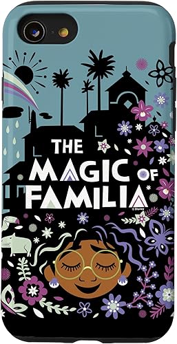 Funda para iPhone SE (2020) 7 8 Disney Encanto Mirabel La Magia de la Familia