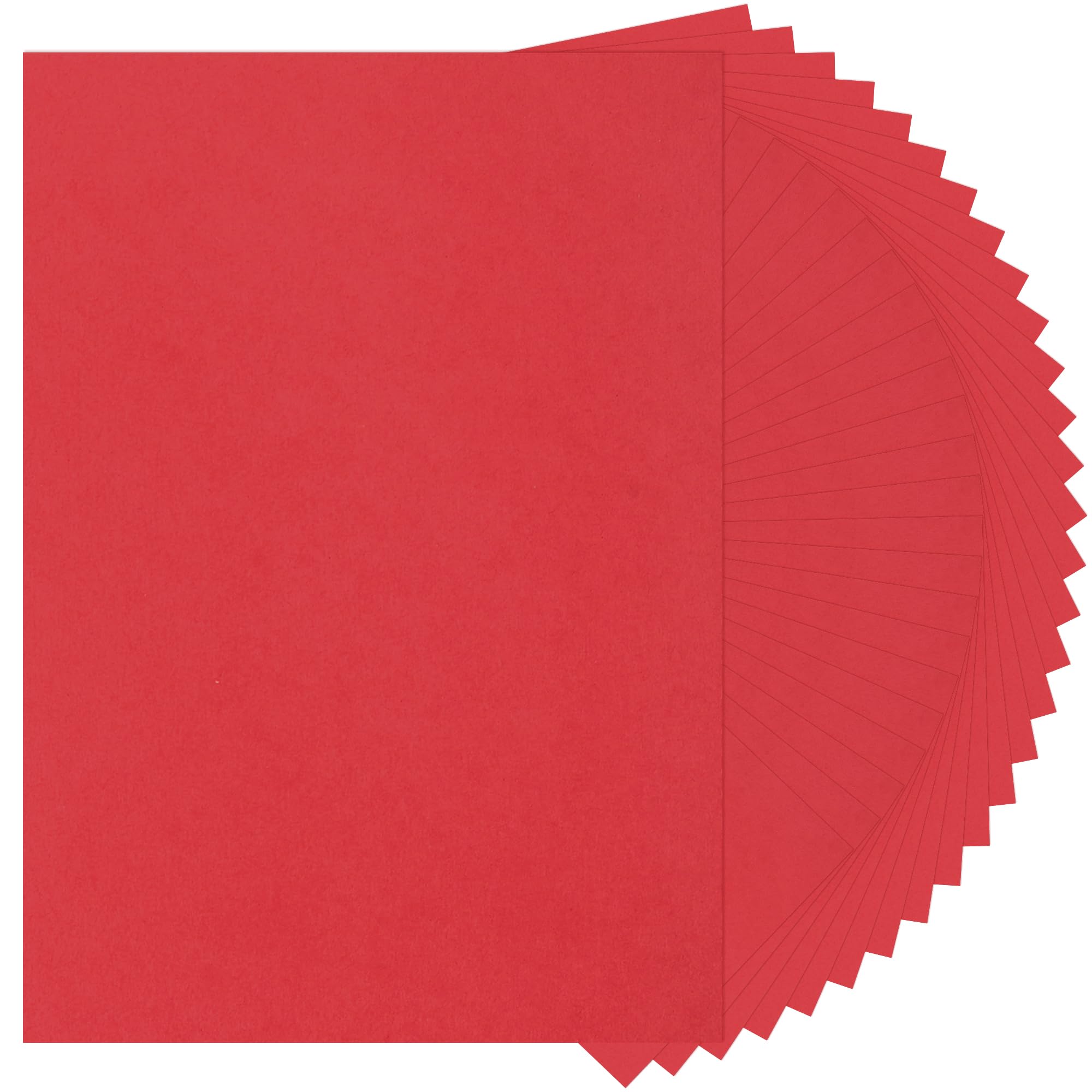 30 Sheets Christmas Red Cardstock 250gsm/92lb Construction Paper A4 โ image 1