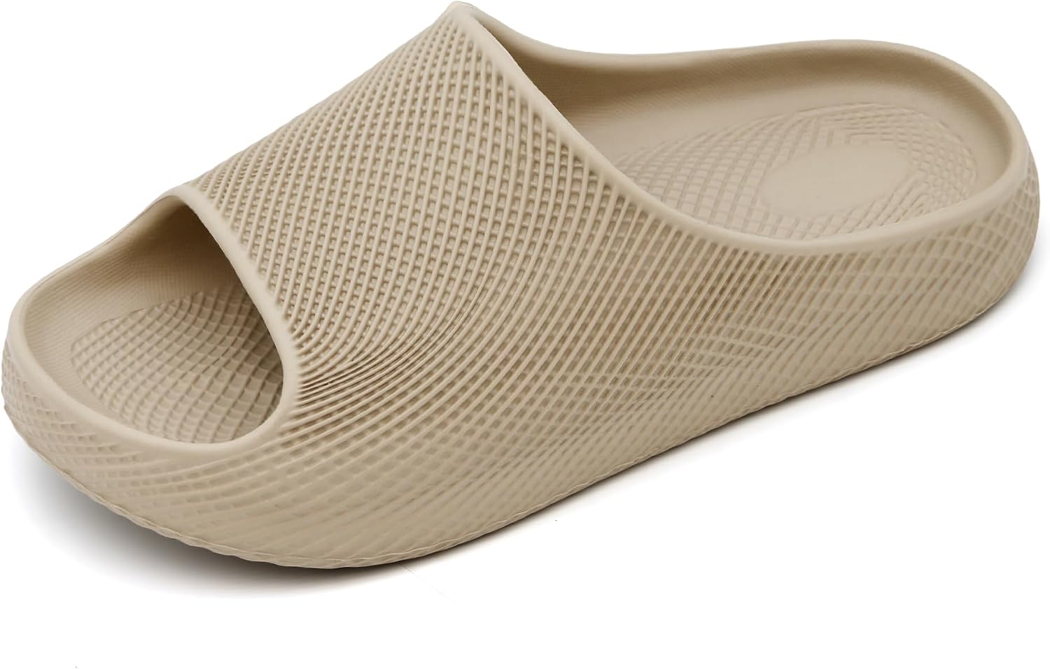 Cloud Slides for Men Women, Comfy House Slippers Shower Shoes Non-Slip Lightweight Summer Sandals for Indoor Outdoor Beach Room Garden Pool Gym