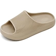 Cloud Slides for Men Women, Comfy House Slippers Shower Shoes Non-Slip Lightweight Summer Sandals for Indoor Outdoor Beach Room Garden Pool Gym