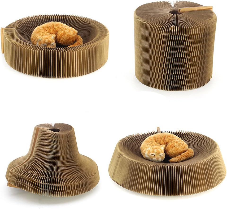 collapsible cat scratcher