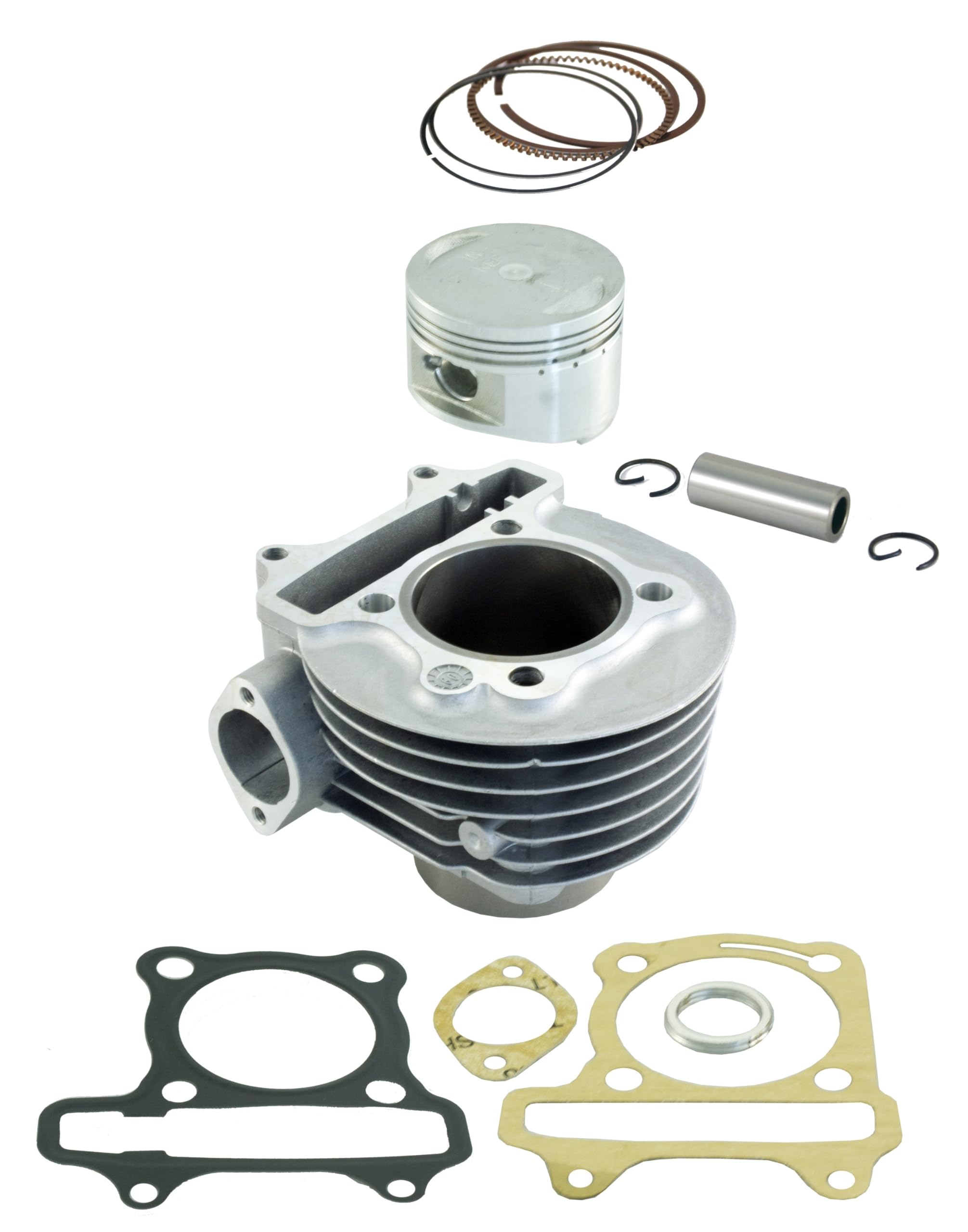 RMS Kit cilindro per Kymco Agility R16 150cc 2008/2009 57,4 mm (cilindri)/cilindro Kit kymco agility r16 150cc 2008/2009 57,4 mm (cilindro motore)