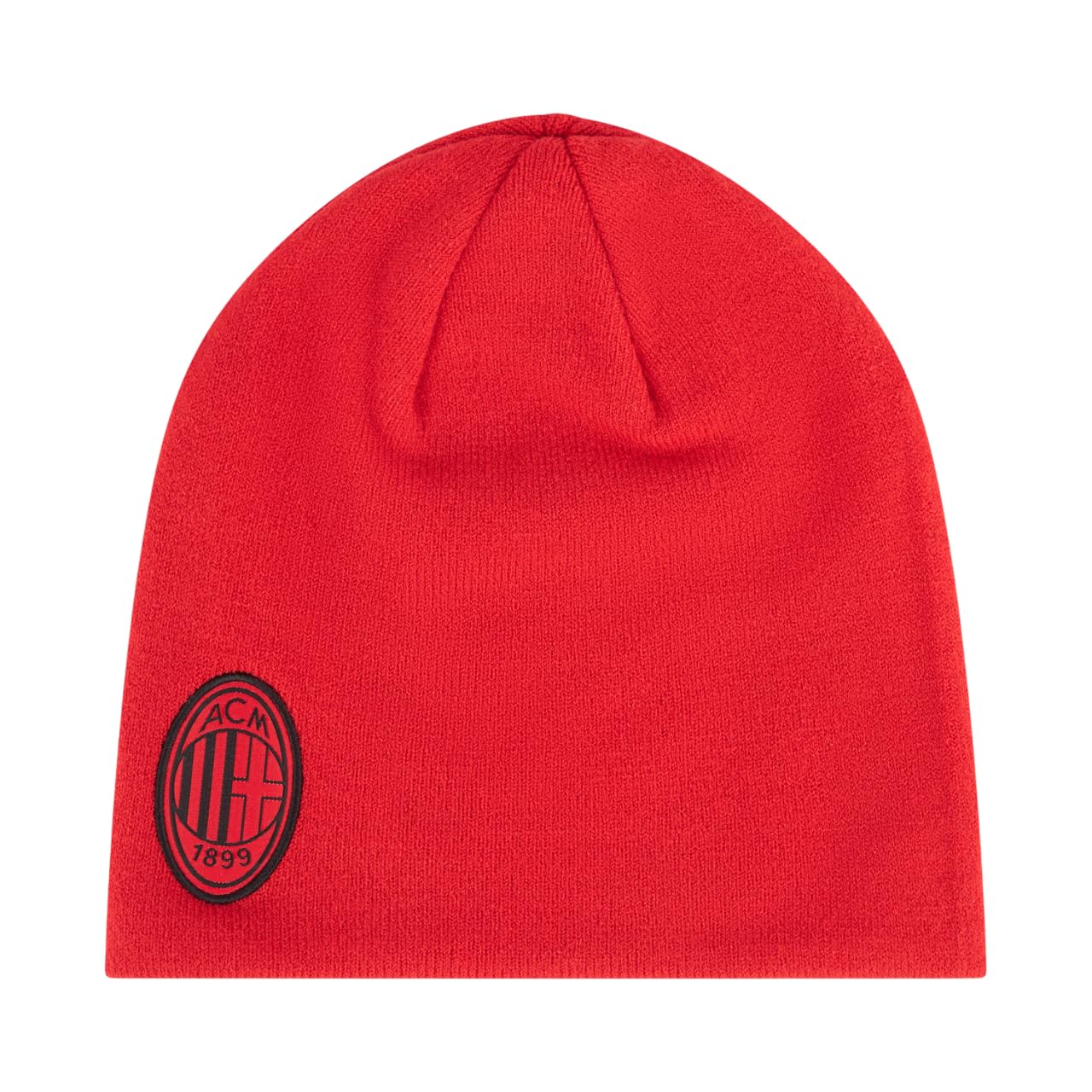 Unisex Berretto Official AC Milan Winter Hat with Logo, One Size