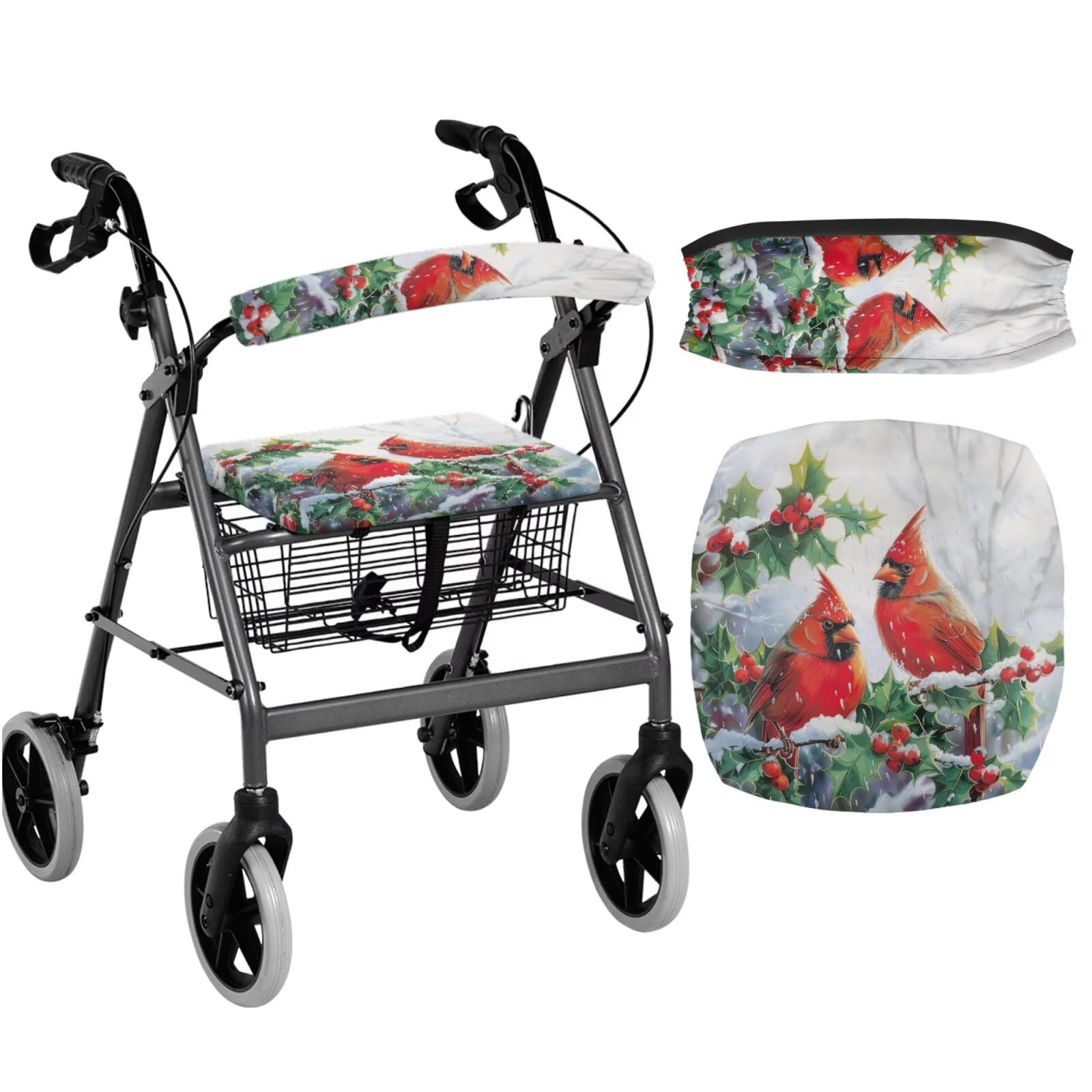 Rollator Seat Covers - Butterfly Design -14 Rollator Seat Covers - Butterfly Design -14