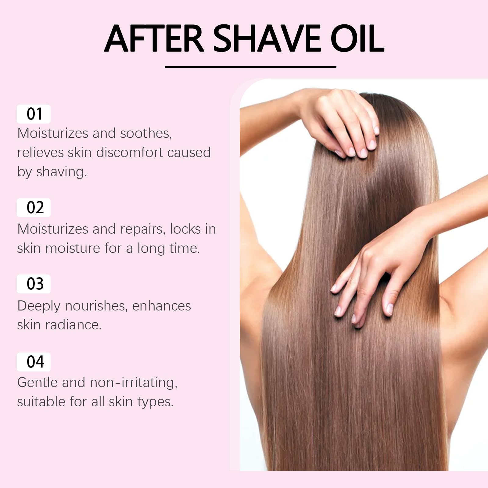 Aceite Post-Afeitado De Fresa Y Vainilla Para Mujeres - 2 Unidades - Hidratante Y Calmante, Previene Vellos Encarnados Y Irritación, Extractos Naturales Para Una Piel Suave Y Sin Rojeces