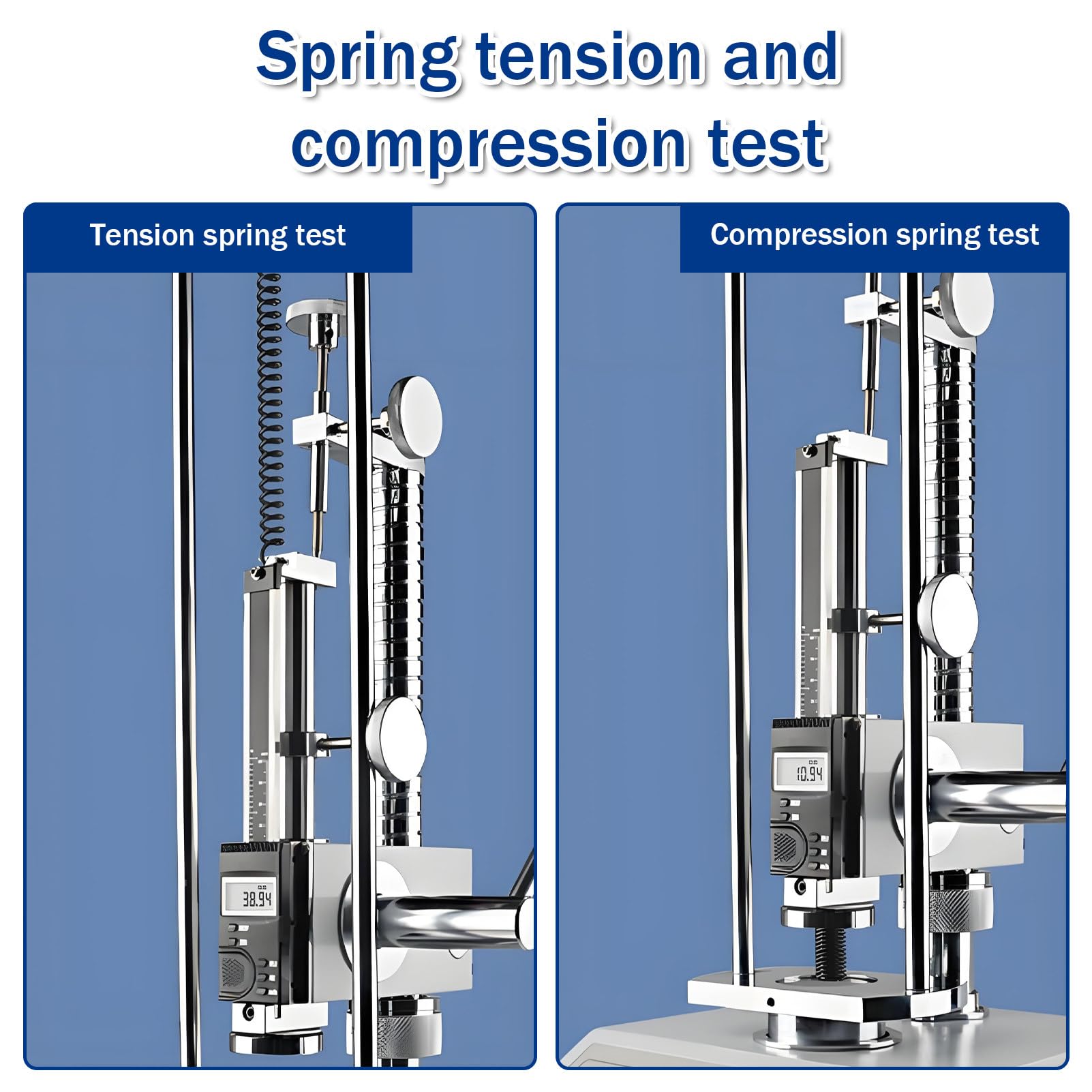 Medidor de fuerza digital de compresión de tensión, 3 modos (tiempo real/pico/pico automático), unidades N/kg/LB, para pruebas de empuje y tracción de hasta 200 N