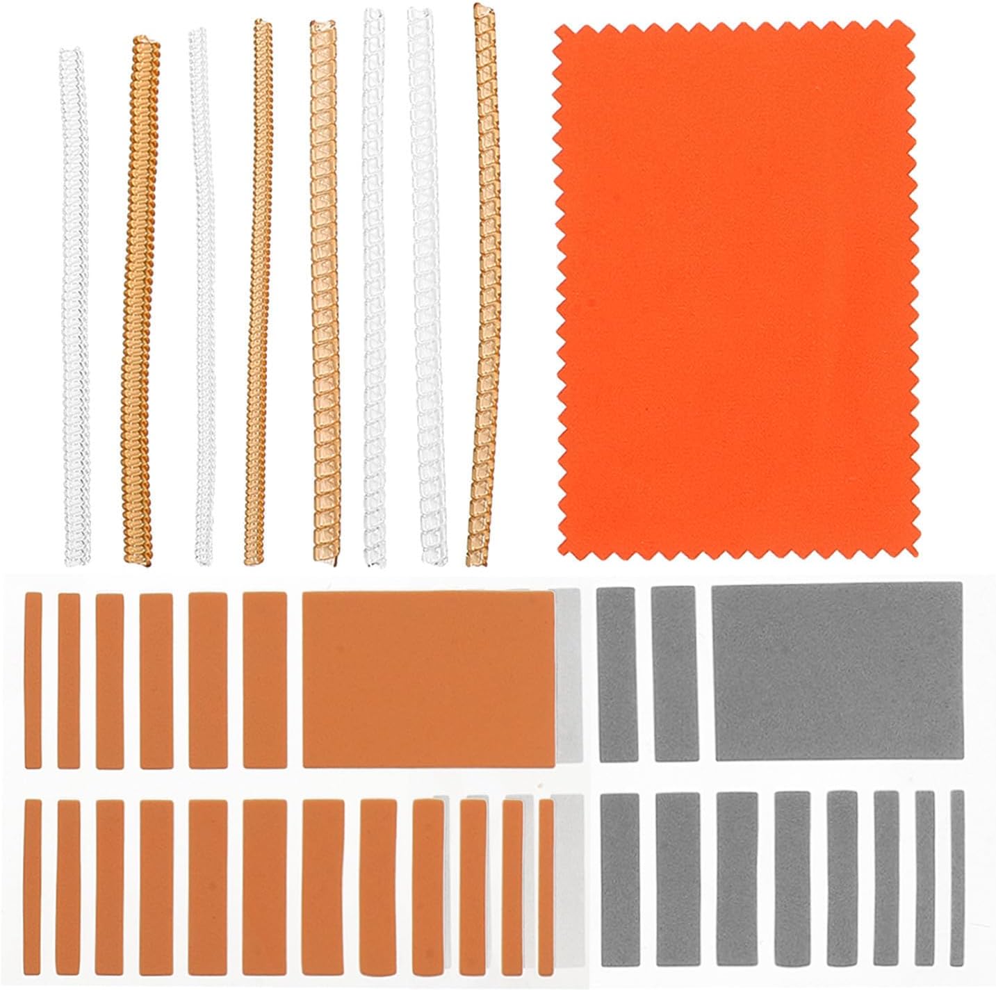 Ring Adjuster for Rings and Wideband Rings Flexible Plastic Fabric | Does Not Damage Rings, Comfortable to Wear, Invisible Elastic Wire Design, Jewelry Making Tool for Size Reduction