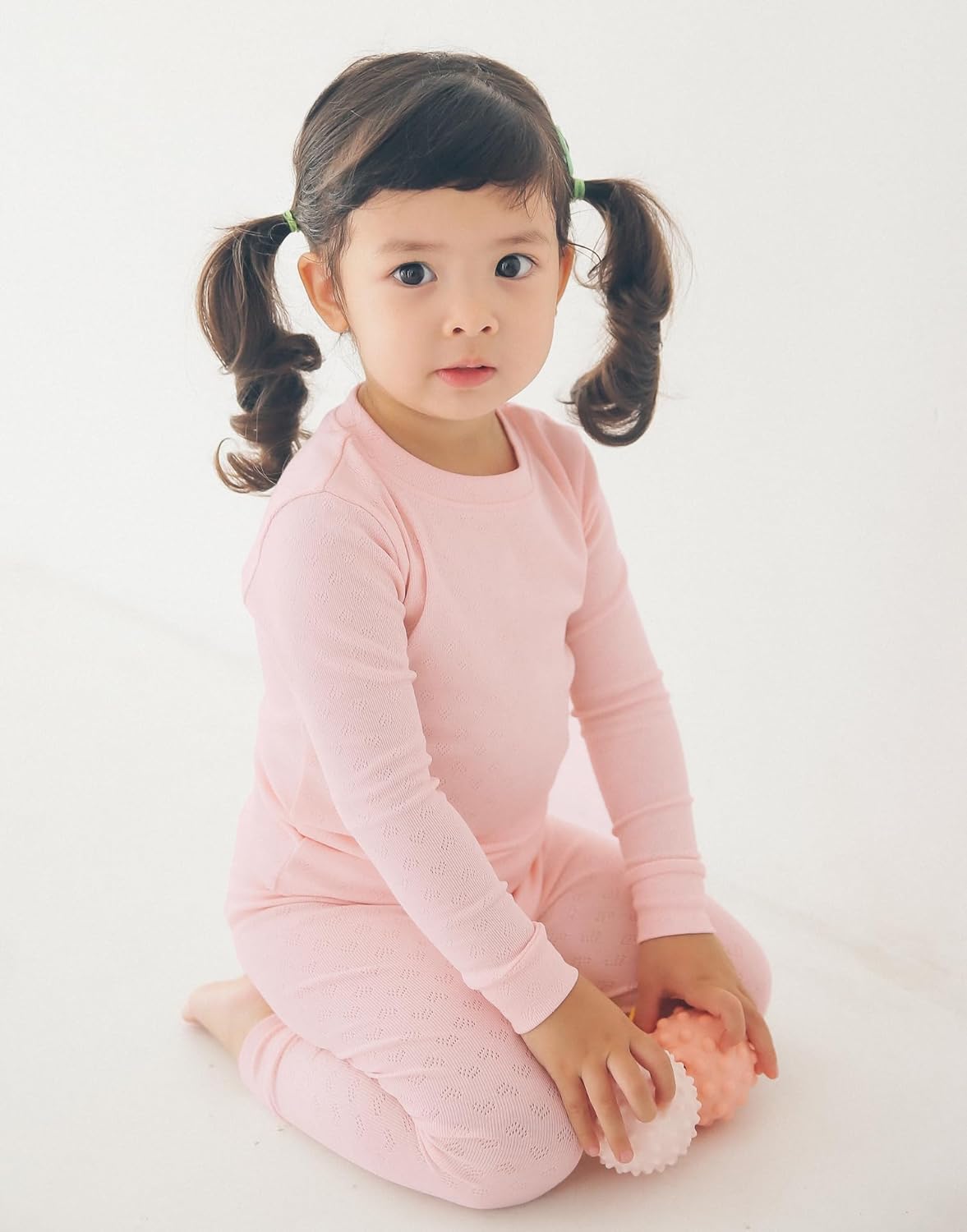 VAENAIT BABY 6M-12Y Toddler Kids Jacquard Texture Super Soft Lightweight Breathable Modal Cotton Sleepwear Pajamas Set - Image 2