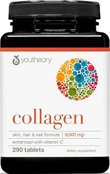 Youtheory Collagen Advanced Formula, 290 Tablets