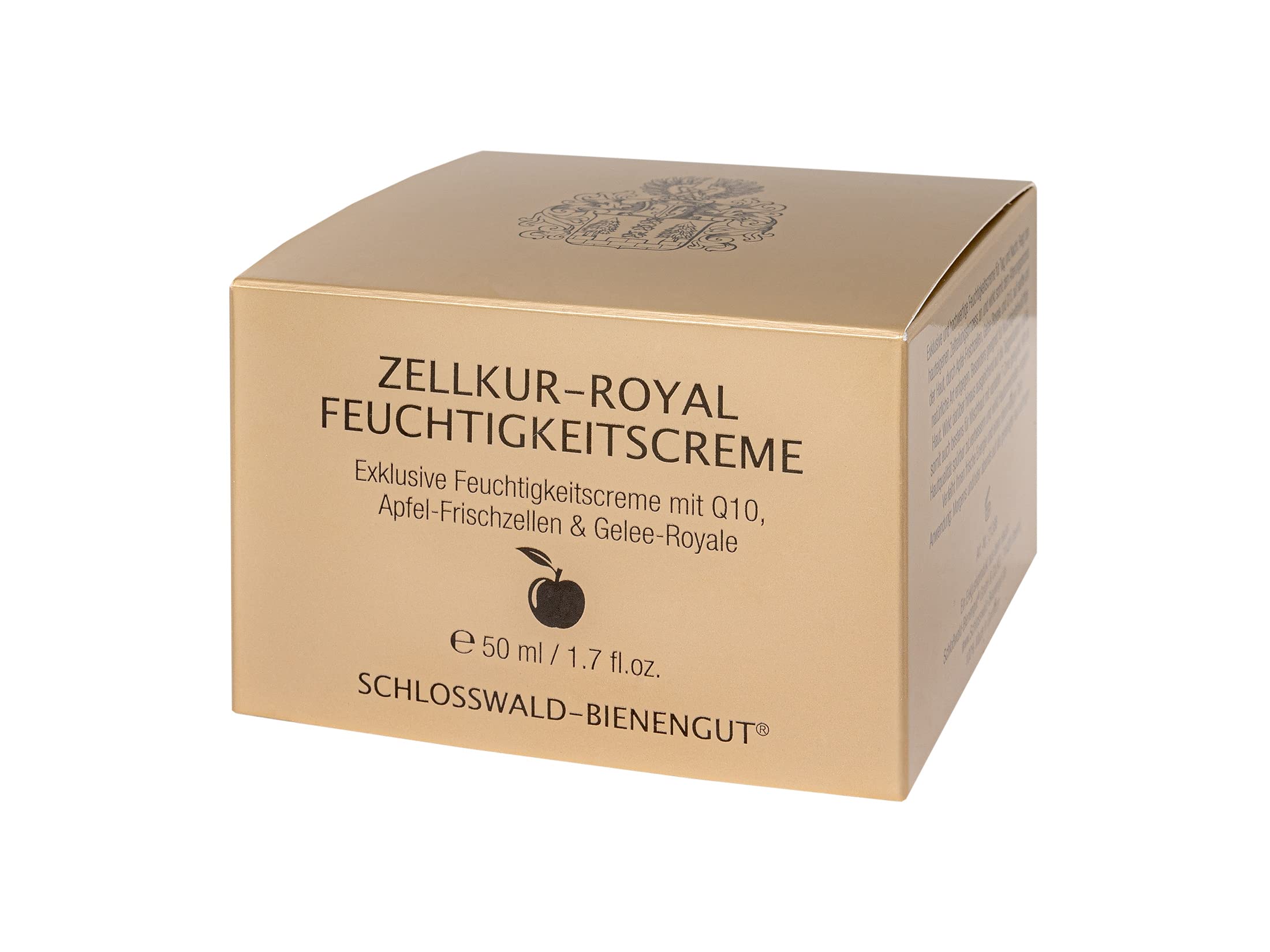 Schloßwald Bienengut Feuchtigkeitscreme mit Gelee Royale 50 ml – Gesichtscreme Tagescreme Nachtcreme Anti Aging Hautpflege Zellkur Royal