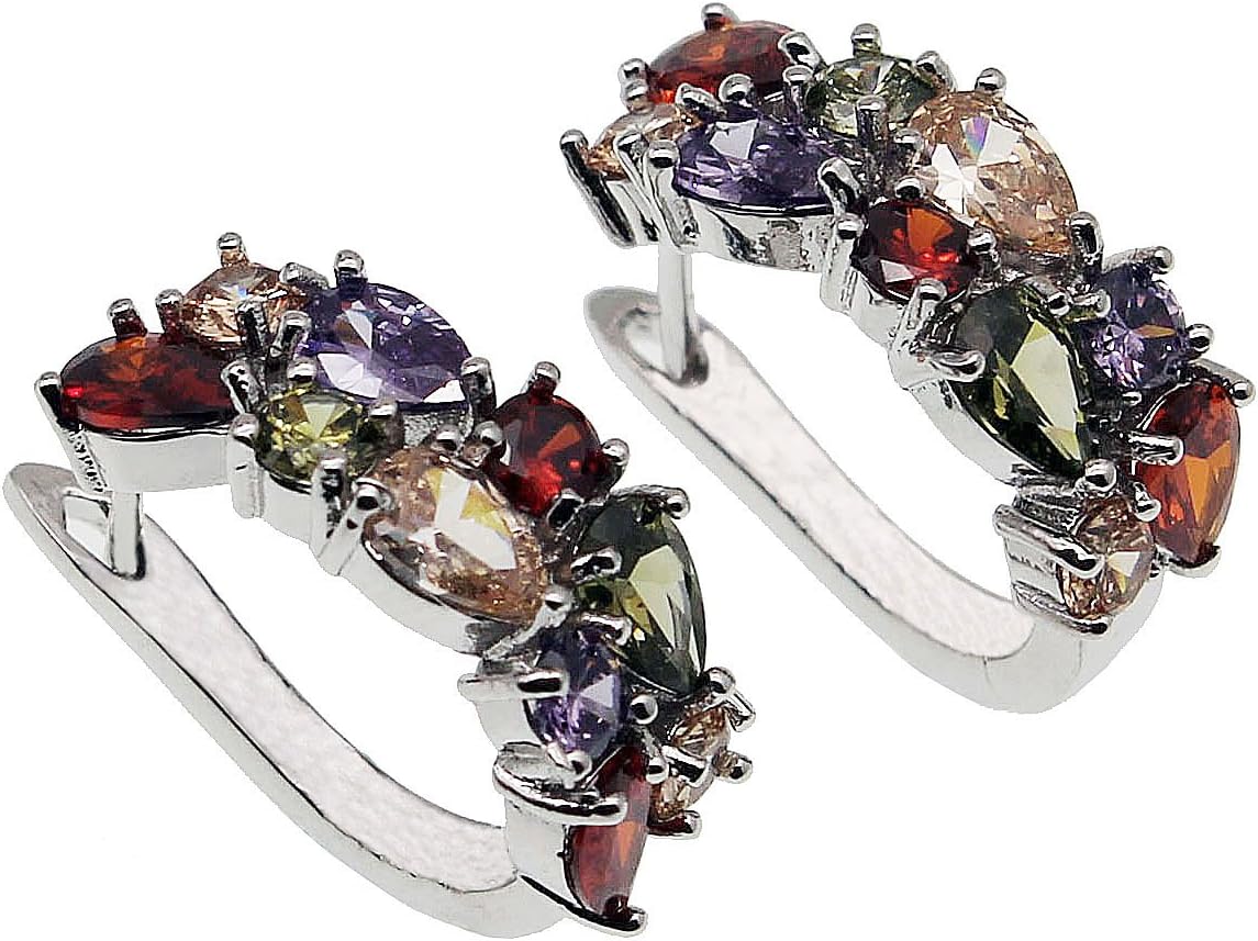 Hermosa Gemstone Necklaces + Bracelets+ Earrings Jewelry Set - Image 6