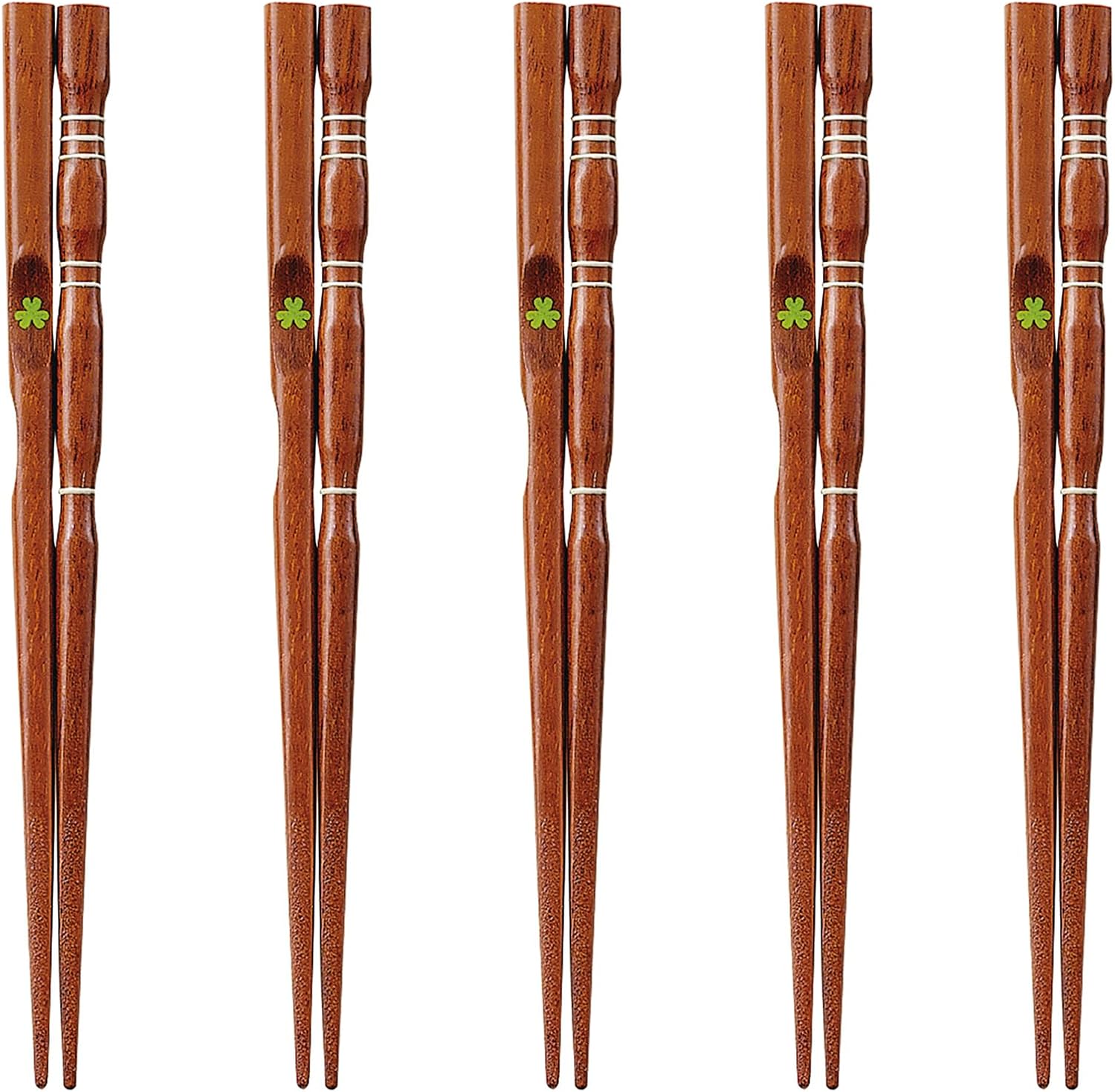 J-kitchens PID588378 Japanese Food Chopsticks, Set of 5 Pairs, Material: Wood, Chopsticks, Made in Japan