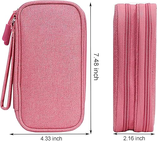 Miniatura 2 de Funda para accesorios electrónicos, bolsa organizadora universal de accesorios electrónicos, bolsa organizadora de cables portátil impermeable,