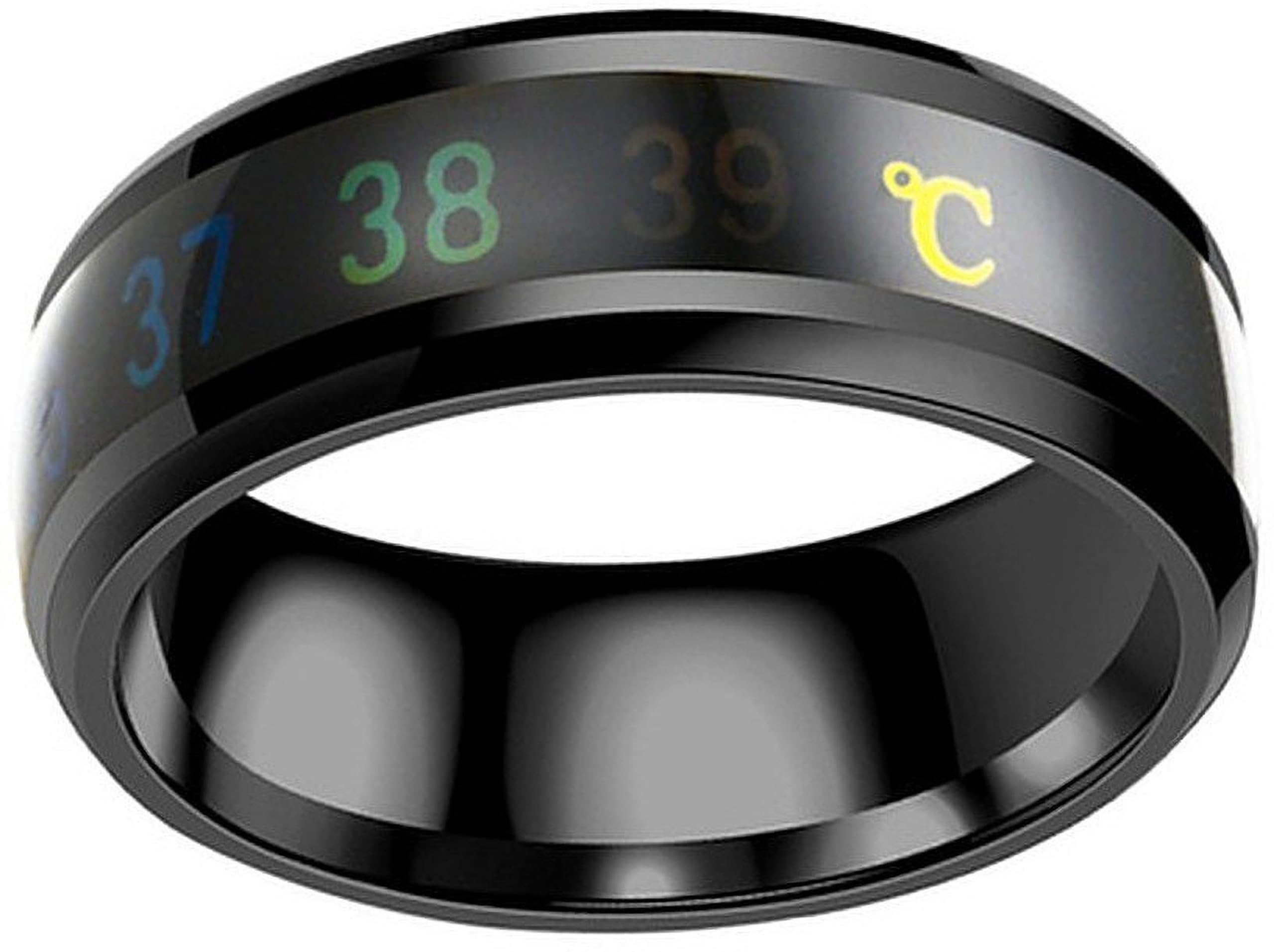 IGA COLLECTION IC 533 - Valentine Smart Temperature Ring Black M2
