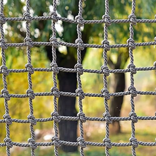 Red de escalada para niños, escalera de cuerda de carga de red de seguridad, red decorativa para valla de jardín, adecuada para patio de recreo en