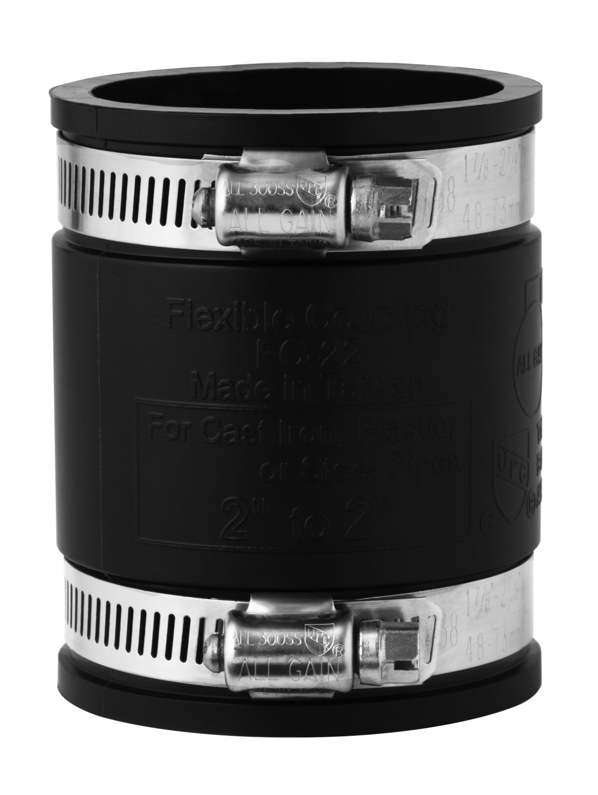 AquaForte Casquillo Flexible PVC Elastómero 75 mm 2 1/2