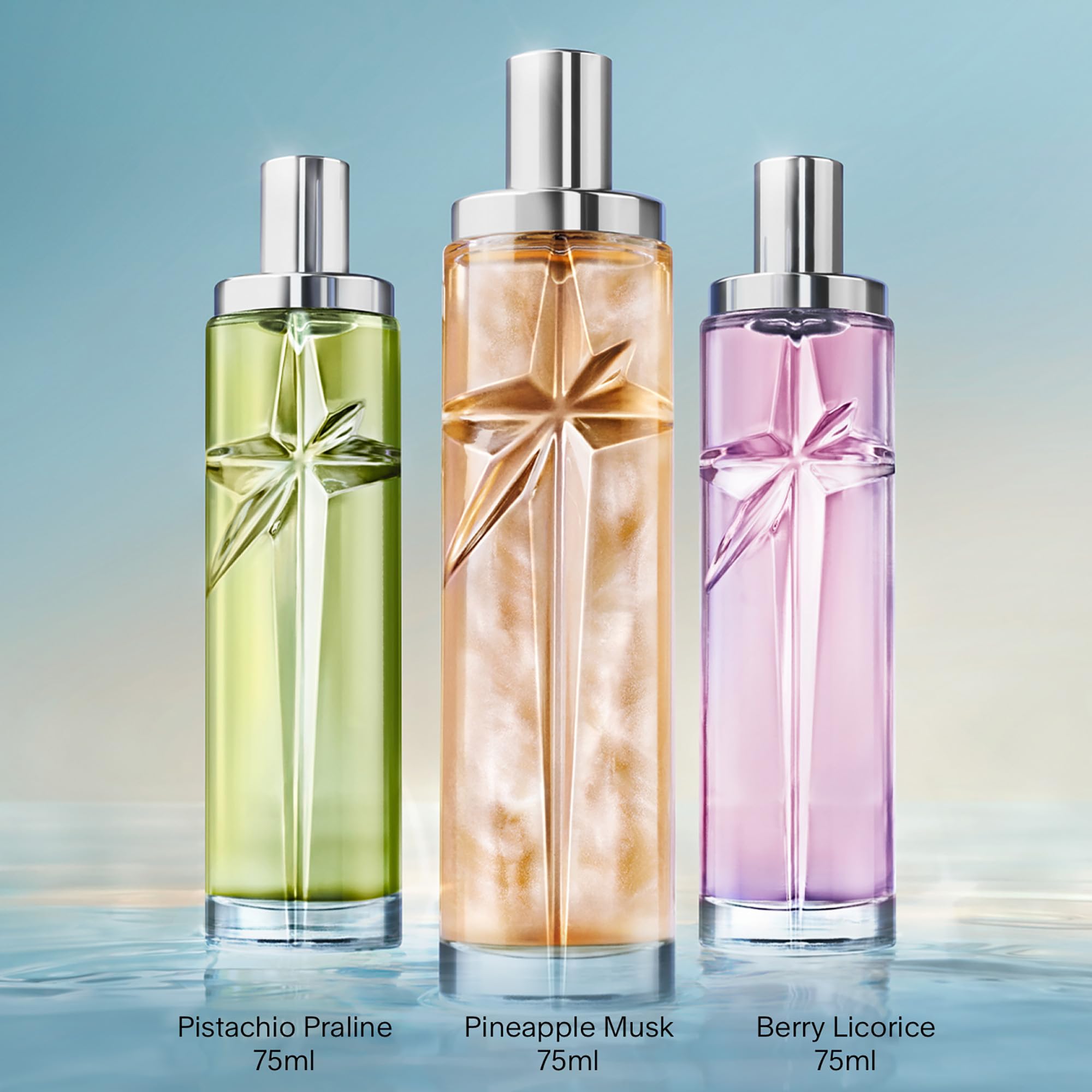 MUGLER Starlicious Pineapple Musk - Eau de Toilette Pour Femme | Eau de Toilette Florale Fruitée Gourmande Pour Femme - Accords Ananas, Noix de Coco Crémeuse et Musc - Spray Vaporisateur