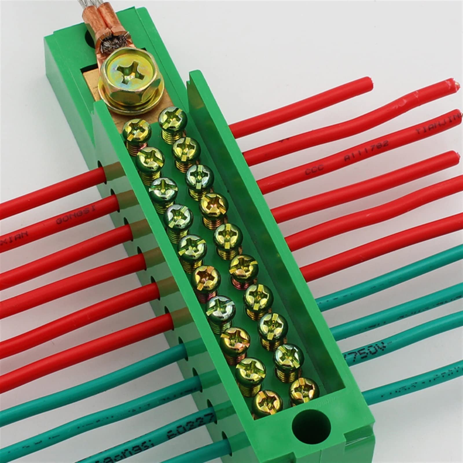 Jednofazowa skrzynka zaciskowa 1 w 20 Out 660 V Junction Box szybkozłączka skrzynka zaciskowa High Power Wire Connector 1 szt