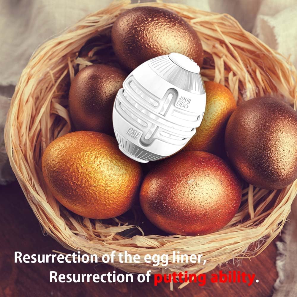 Birdle79 Golf Club Bag Accessory-Egg Liner- Golf Ball Holder-Attaches to Golf Club Bag - Create Your Lines Anytime -Reduces Putting Strokes by 3 - Premium Gift Box+ 1ea Golf Ball+3ea Marker