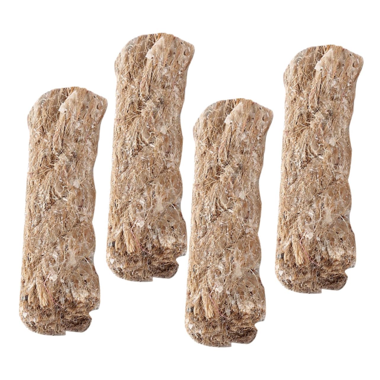 Anneome Long Burning Jute Ropes Fire Starter Tool for Stove Fire Rope Outdoor Survival