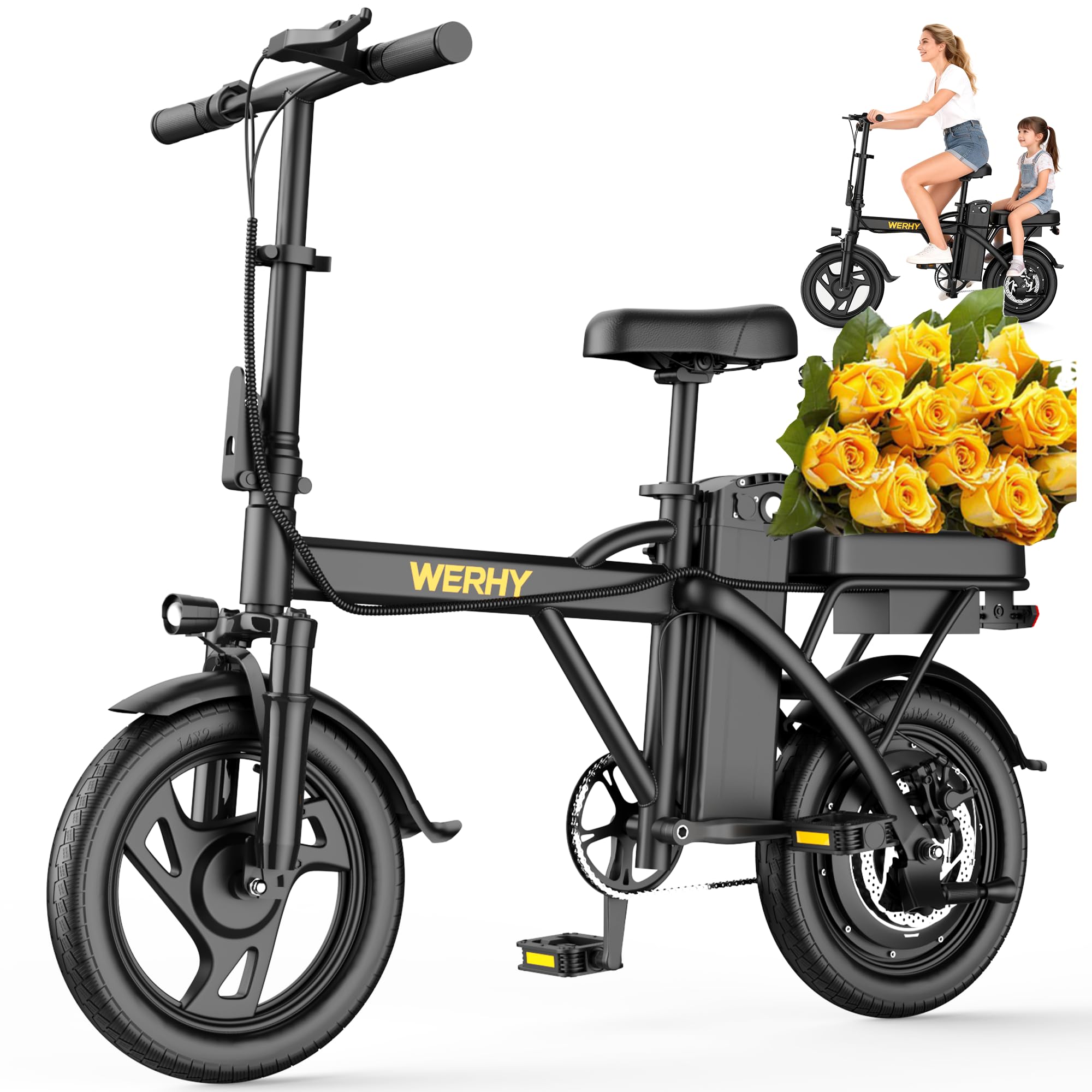 GWEIT Electric Bike for Adults Teens,
