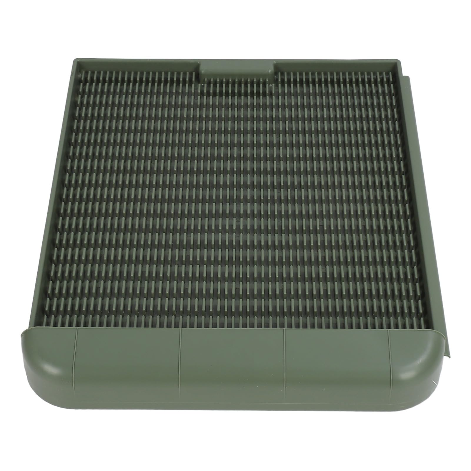 Support de Tapis de Pipi, Plateau d'apprentissage de la propreté pour Chiot, Bac à Litière pour Chiot, Toilettes pour Animaux Domestiques, Support de Tapis de Dressage,