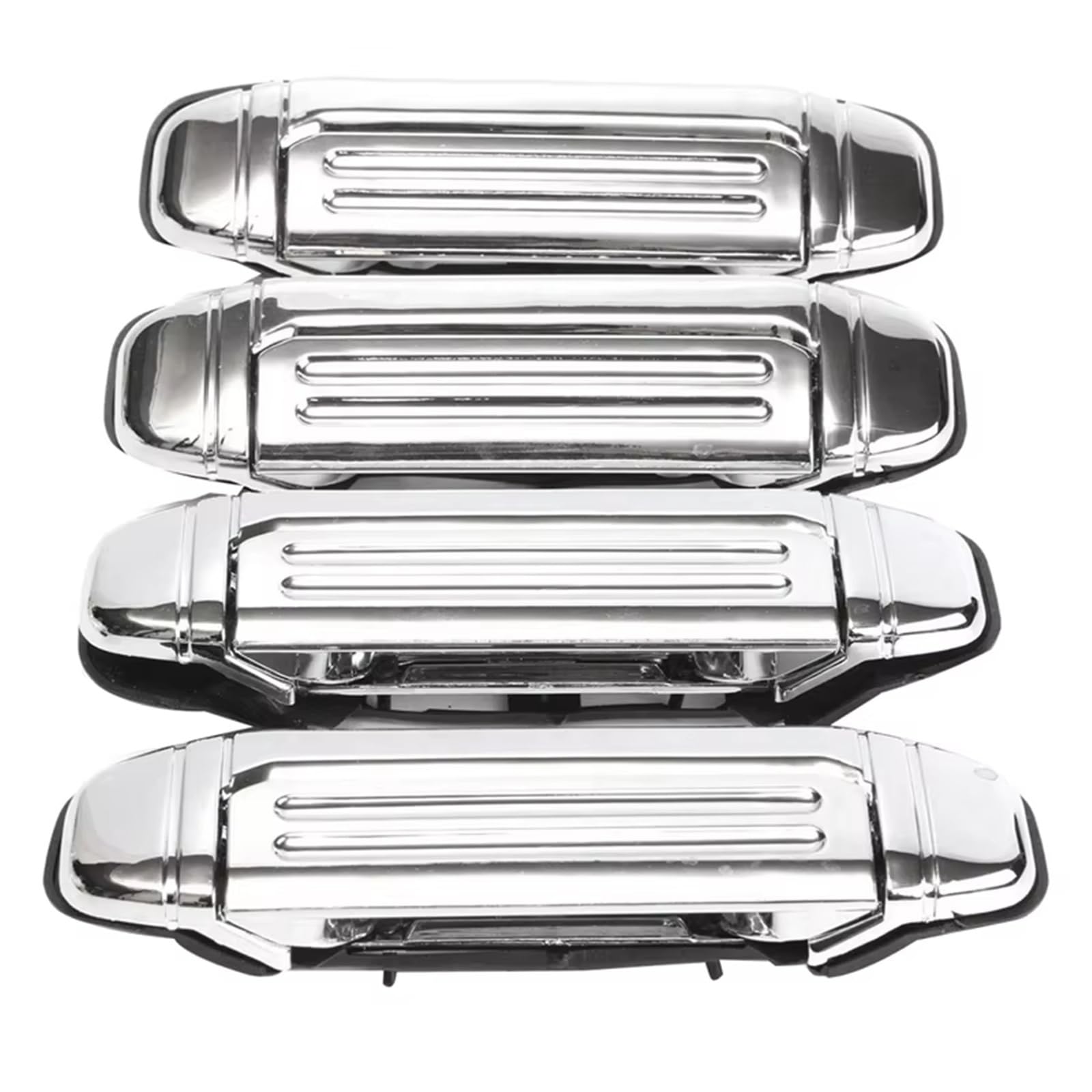 Acarking One Color Car Exterior Door Handles Compatible With Mitsubishi For Pajero 1992 1993 1994 1995 1996 1997 Car Chrome Door Handle Accessories Oem: Mr156875 Mr156876