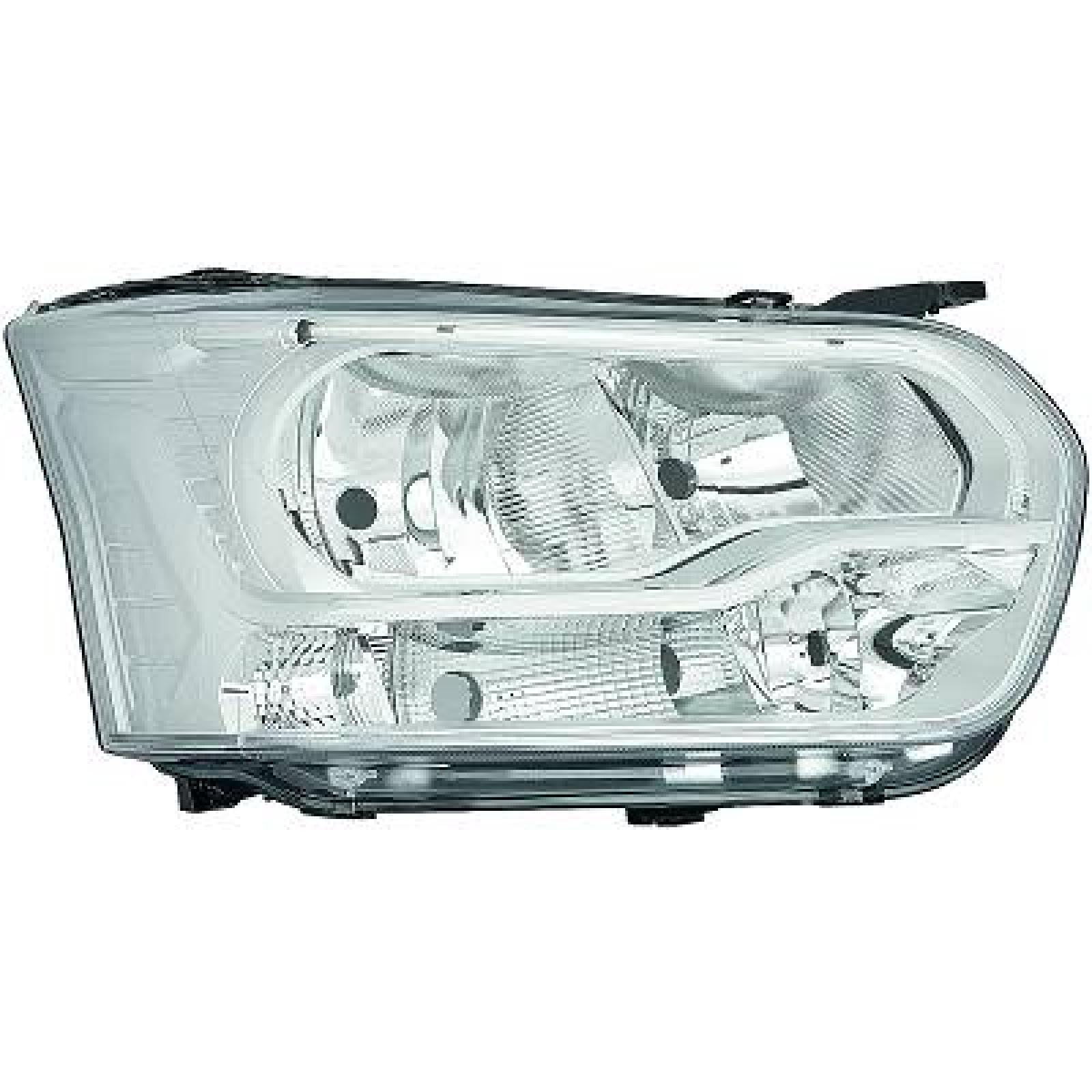 Faro delantero izquierdo H7 H1 compatible con Ford TRANSIT V363 2013-2019