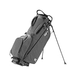 Lightweight Golf Stand Bag with 7 Way Full-Length Dividers&comma; 5 Zippered Pockets&comma; Automatically Adjustable Dual Straps，Elegant Design