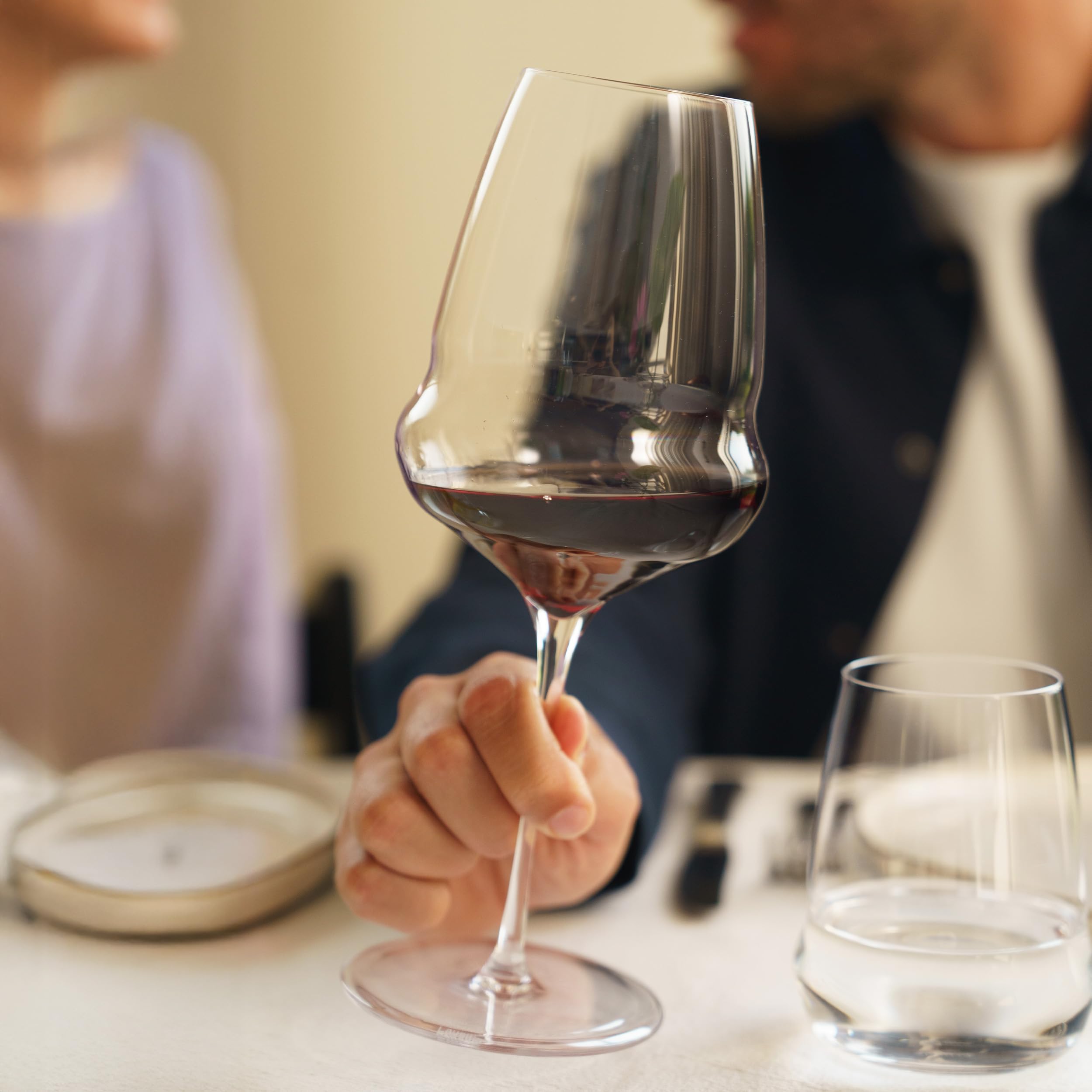 Stölzle Lausitz Set de 6 Copas Bordeaux Cocoon, 745 ml – Copas de Vino Tinto Premium para Bordeaux – Cristal Extravagante para Óptima Liberación de Aroma – Aptas para Lavavajilla