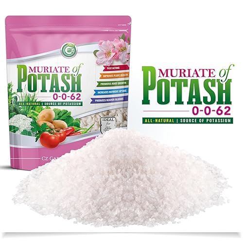Miniatura 7 de Muriate of Potash 0-0-62 Fertilizante fabricado en Estados Unidos  MOP Potasio Plant Food para plantas de interiorexterior y jardines de flores