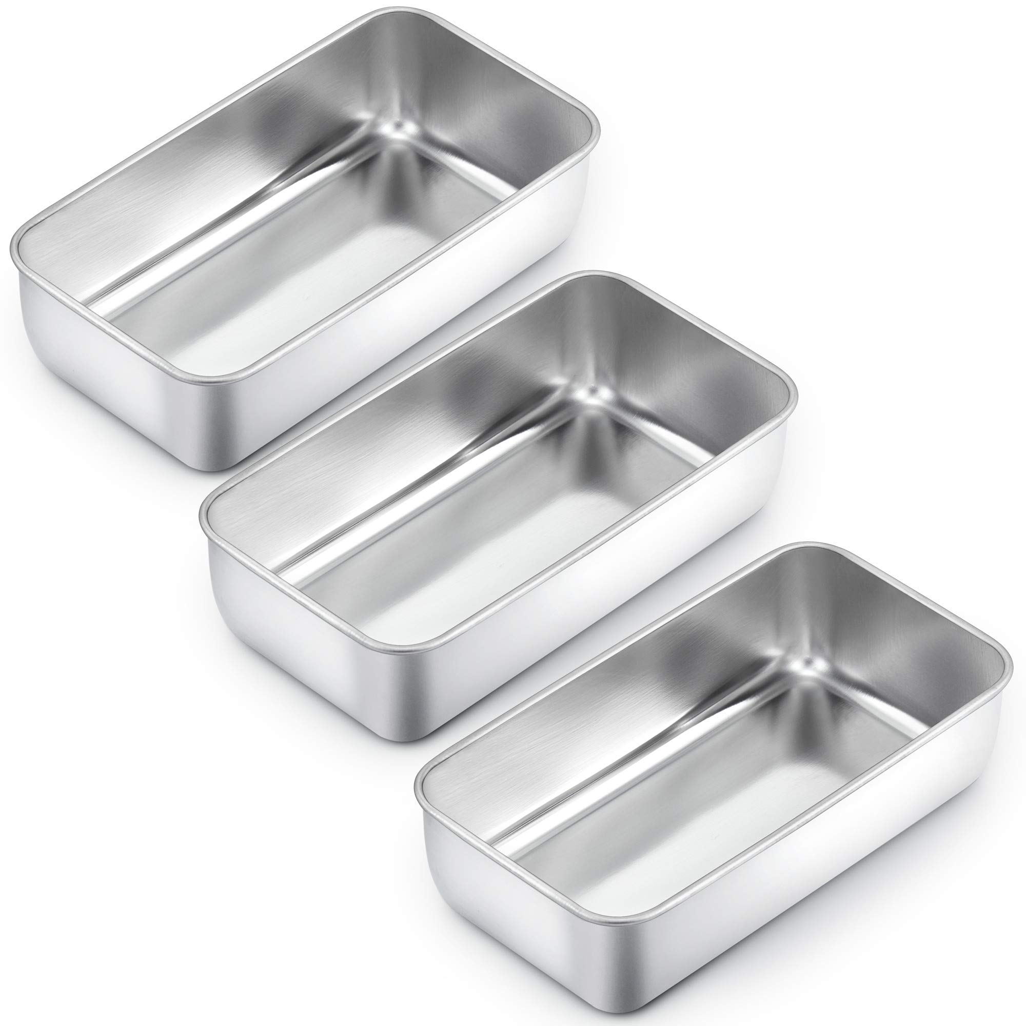 TeamFar Stainless Steel Loaf Pan - Baking Essentials -12