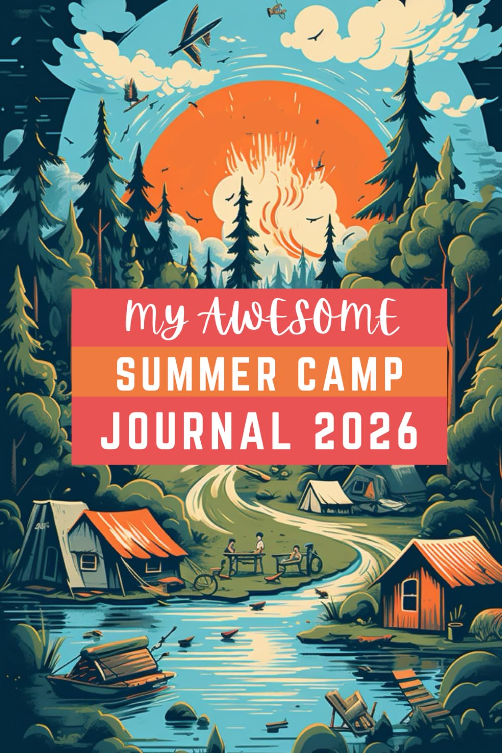 My Awesome Summer Camp Journal: Your Child Will Love Preserving Their Precious Camp Memories With this Cool Journal. Pages for Writing, Drawing, Scrapbooking and Contact Details for Their New Friends!