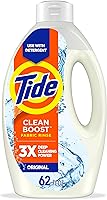 Vista 10 de Tide Enjuague de Tela de Limpieza Profunda con 3X Poder Contra Olores, Aroma Original, 48 oz