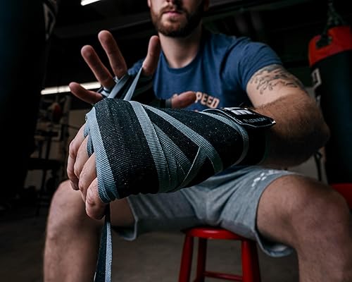Miniatura 4 de Title Platinum - Envolturas de mano semielásticas de 180 pulgadas, envolturas de boxeo, envolturas de mano para boxeo, guantes de boxeo, envolturas