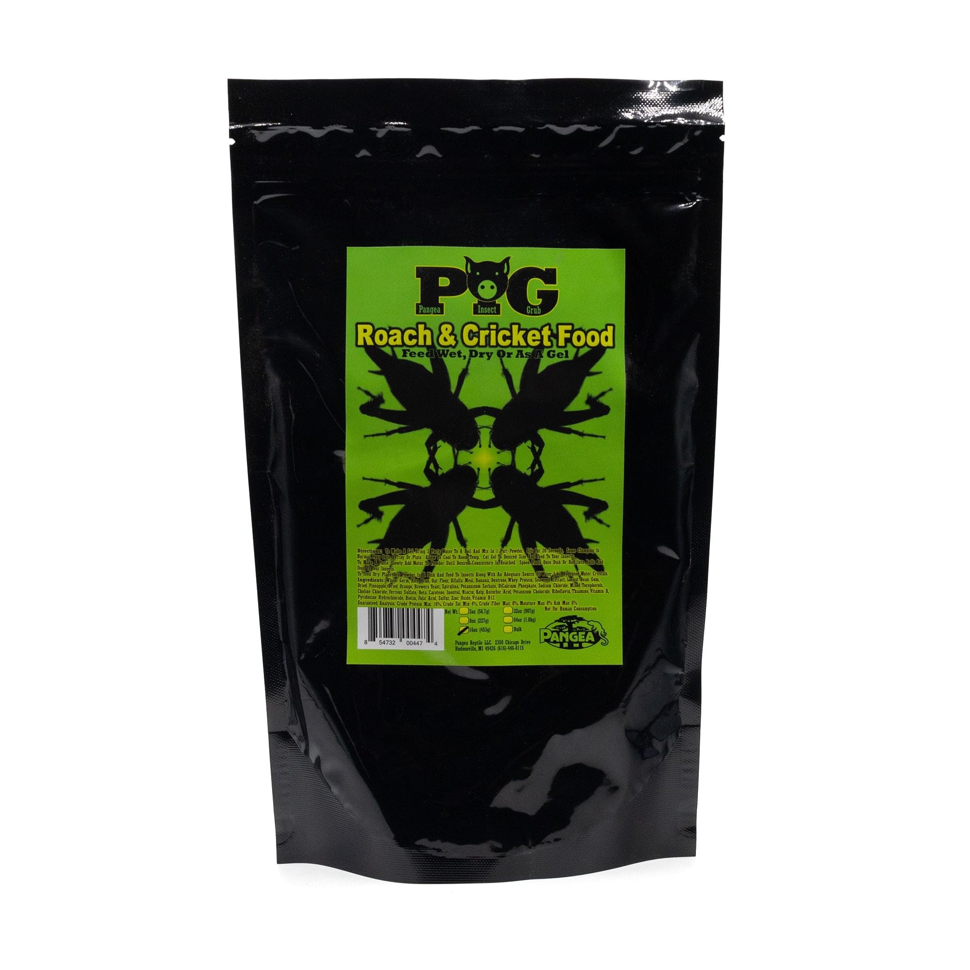 Roach & Cricket Food (8 oz) for Insects